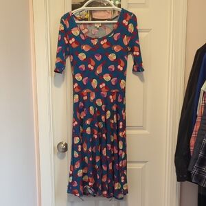 Lularoe Nicole Bird Dress